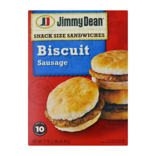 Sausage Biscuit Snack Size Sandwiches