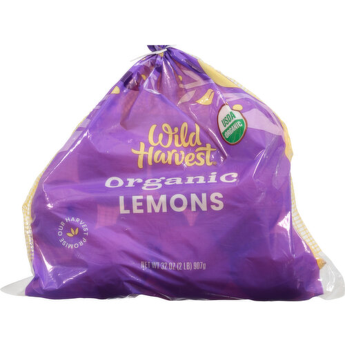 Wild Harvest Lemons, Organic