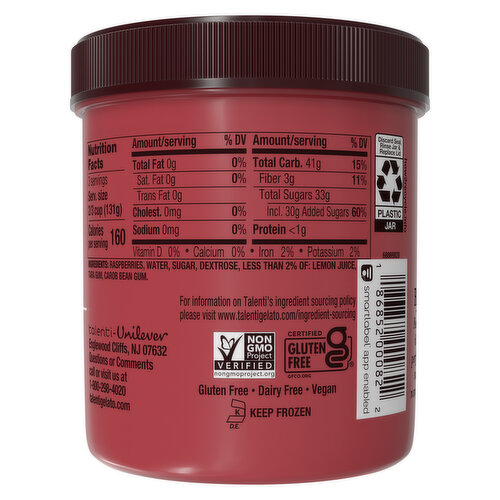 Talenti Sorbetto Roman Raspberry