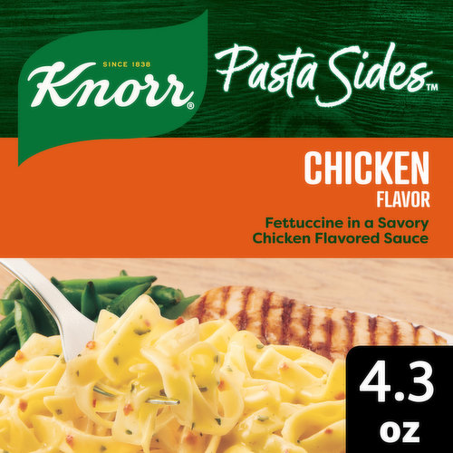 Knorr Pasta Sides Chicken Flavor Fettuccine Family Size