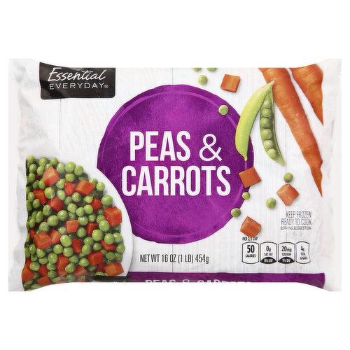 Essential Everyday Frozen Vegetables, Peas & Carrots