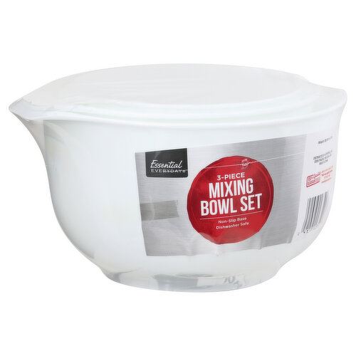 Basic Essentials 10pc Mixing Bowl Set with Lids Basic Essentials