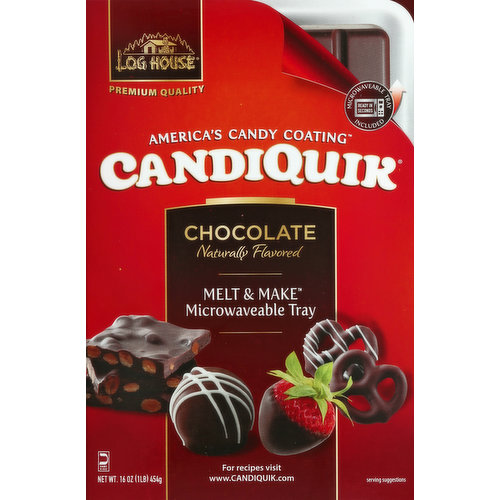 Log House Vanilla Candiquik Candy Coating Baking Bar: Nutrition &  Ingredients