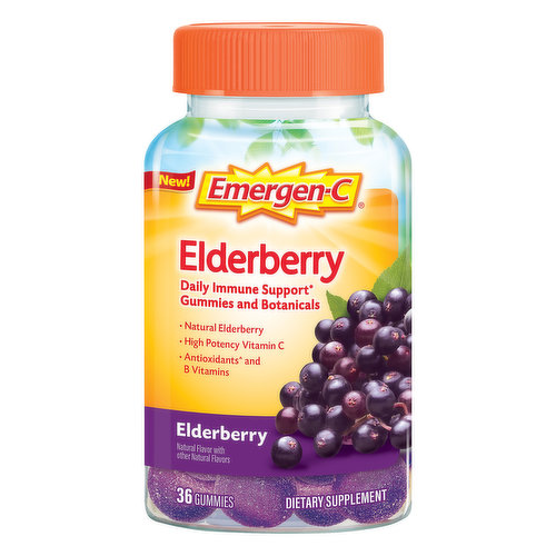 Emergen-C Elderberry, Gummies