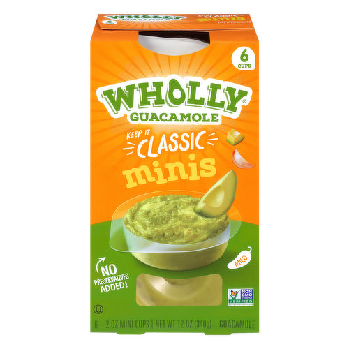 Wholly Guacamole Classic Guacamole Minis