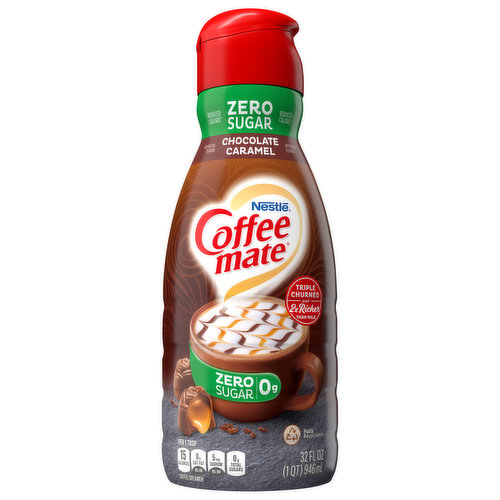 Coffee-Mate Coffee Creamer, Zero Sugar, Chocolate Caramel