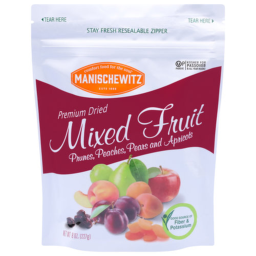 Manischewitz Mixed Fruit, Premium Dried