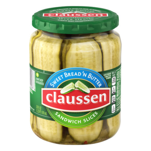 Claussen Sweet Bread N' Butter Pickle Slices