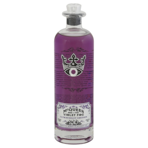 McQueen and the Violet Frog Gin, Hibiscus Berry Flavored