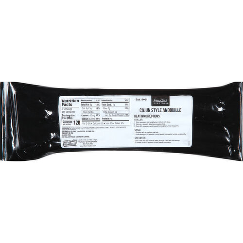 Essential Everyday Sausage, Andouille, Cajun Style, Premium