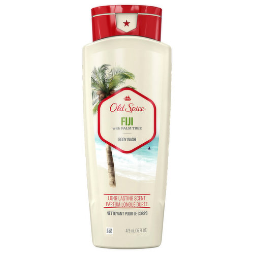Long lasting scent. Fresh body wash with palm tree discovered directly from the source: This bottle.