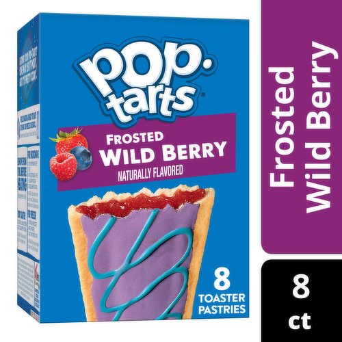 Pop-Tarts Toaster Pastries, Frosted Wild Berry