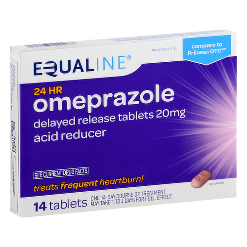 Equaline Omeprazole, 20 mg, Tablets