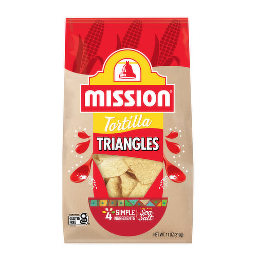 Mission Tortilla Triangles, Sea Salt