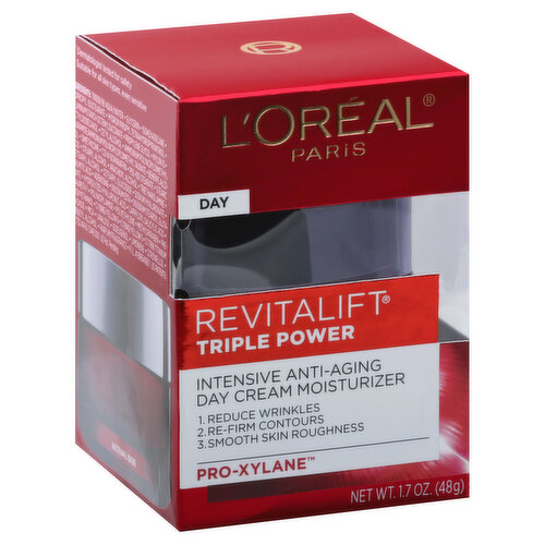 Loreal Revitalift Moisturizer, Day Cream, Triple Power