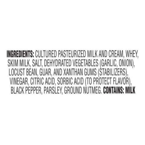 President Creamy Whipped Garlic & Herbs Light Spreadable Cheese