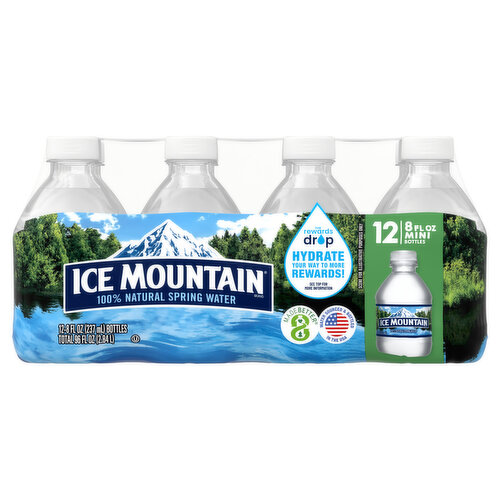 5 Gallon Bottled Water  Ice Mountain® Brand 100% Natural Spring Water