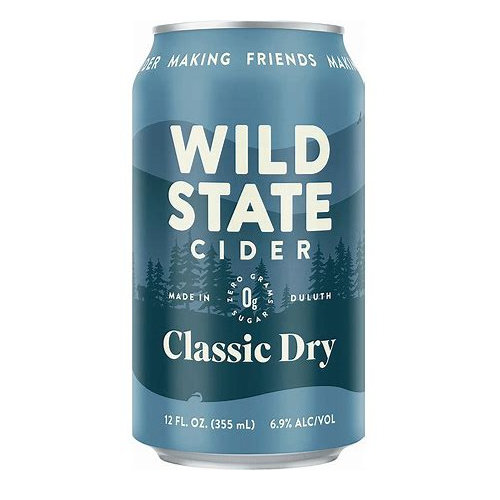 Wild State Classic Dry Cider 4 Pack