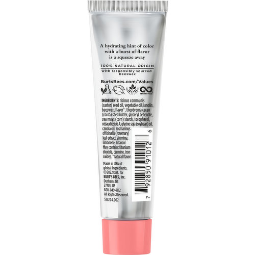 Burt's Bees 100% Natural Tinted Lip Balm