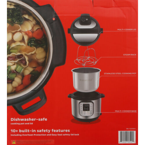 Instant Pot 7-in-1 Multi-Cooker, Electric Pressure Cooker, Slow