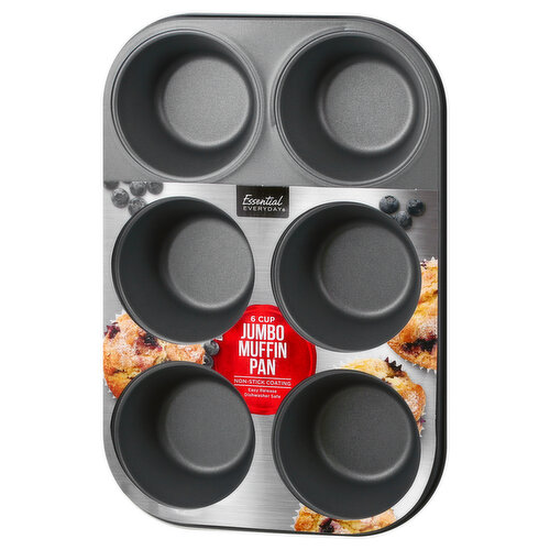 Jumbo Muffin Pan - 6 Cup