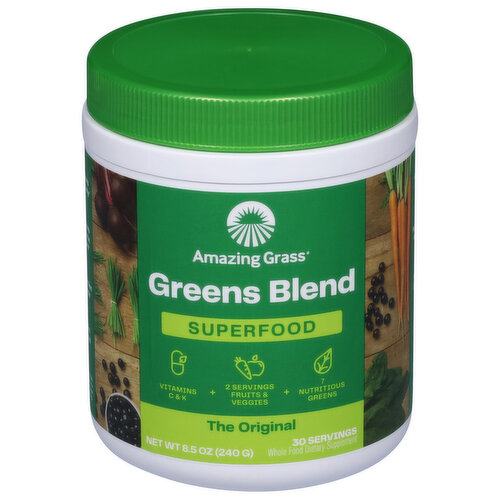 Amazing Grass Greens Blend, Superfood, The Original