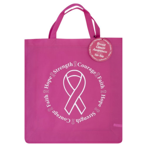 DMM Tote Bag, Breast Cancer Awareness, 6+