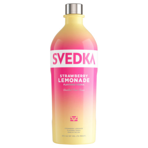 Svedka Vodka, Strawberry Lemonade Flavored