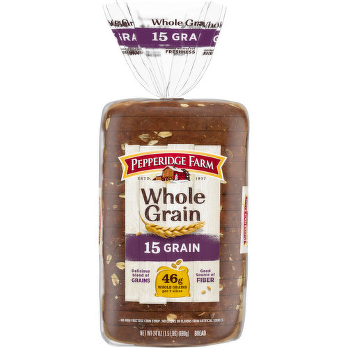 Pepperidge Farm® Whole Grain Whole Grain 15 Grain Bread