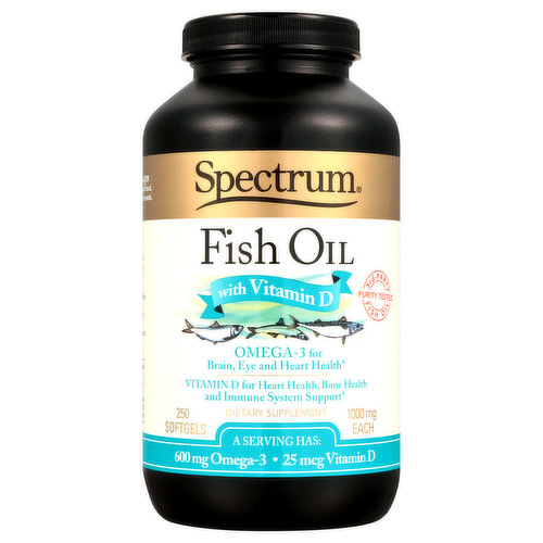 Spectrum Fish Oil, Softgels