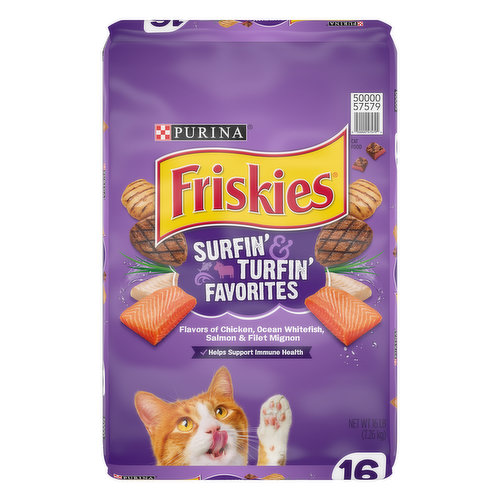 Friskies Cat Food, Surfin' & Turfin' Favorites