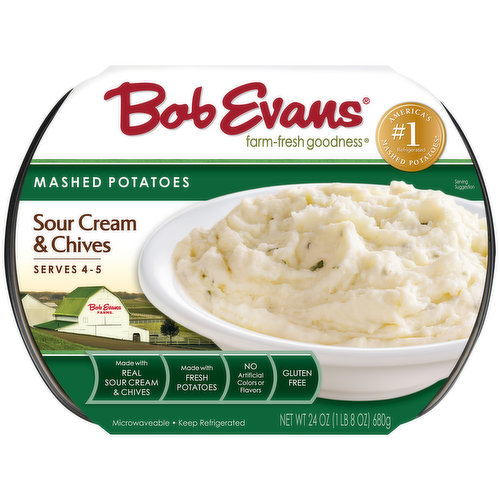 Bob Evans Sour Cream & Chives Mashed Potatoes