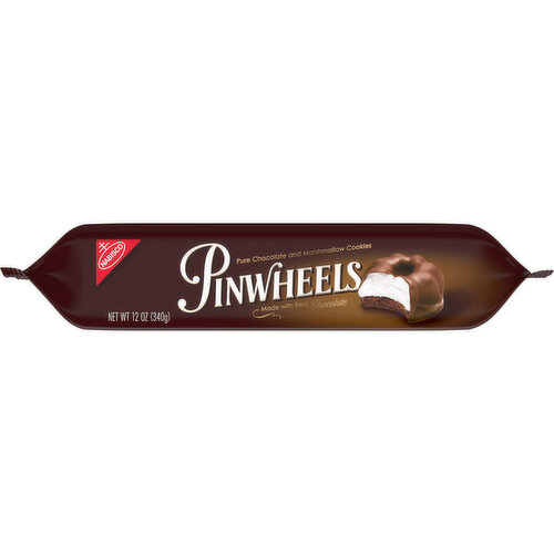PINWHEELS Pure Chocolate & Marshmallow Cookies