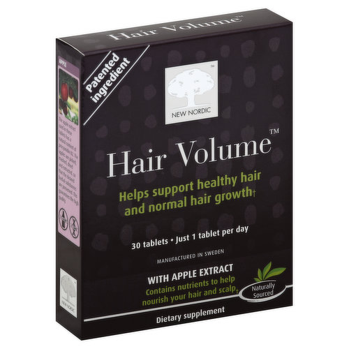 New Nordic Hair Volume, Tablets