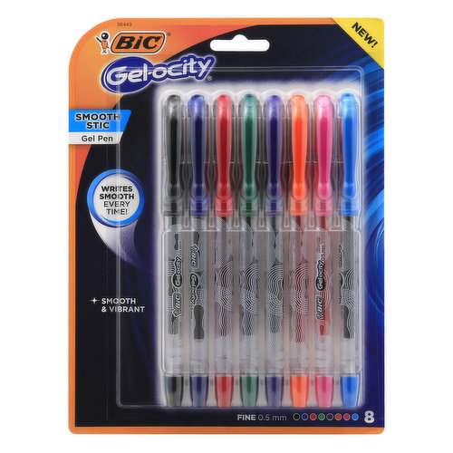 BIC gel ink pens