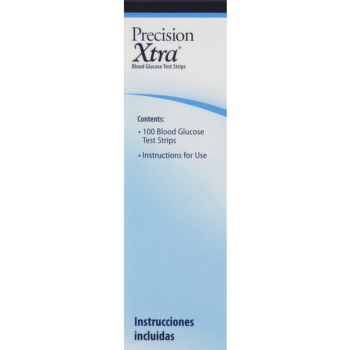 Precision Xtra Blood Glucose Test Strips