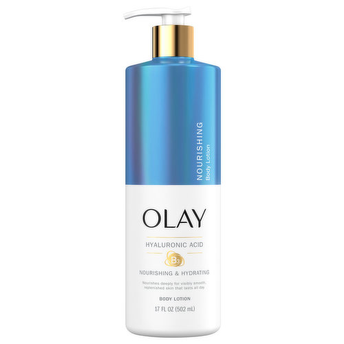 Olay Body Lotion, Nourishing, Hyaluronic B3