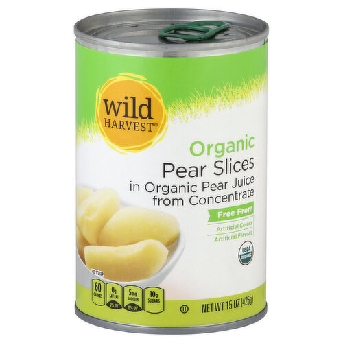 Wild Harvest Organic Pear Slices