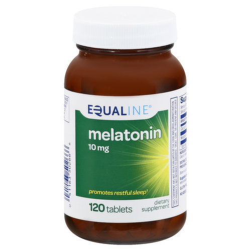 Equaline Melatonin, 10 mg, Tablets
