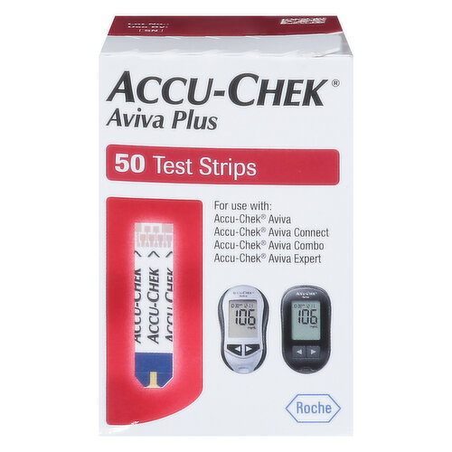 Accu-Chek Test Strips, Aviva Plus