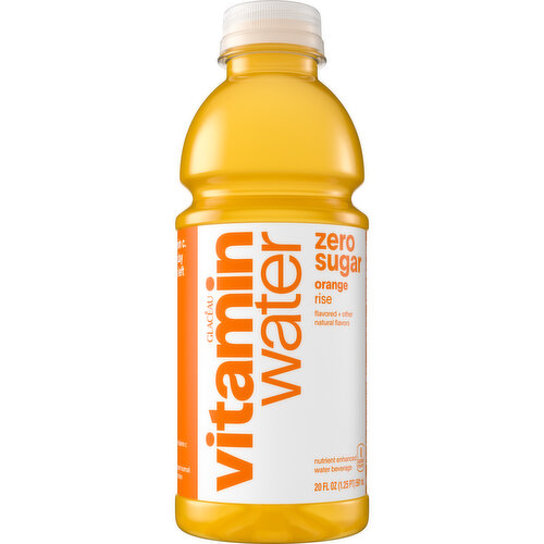 vitaminwater  Sugar Rise Orange Nutrient Enhanced Flavored Water Beverage