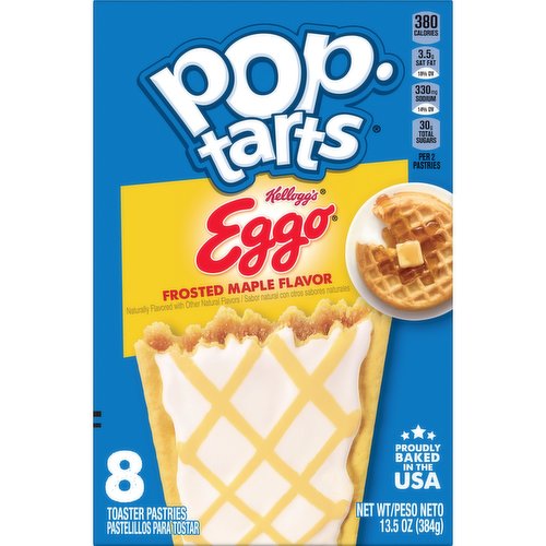 Pop-Tarts Eggo Frosted Maple - 2 Pack – Candy Paradise