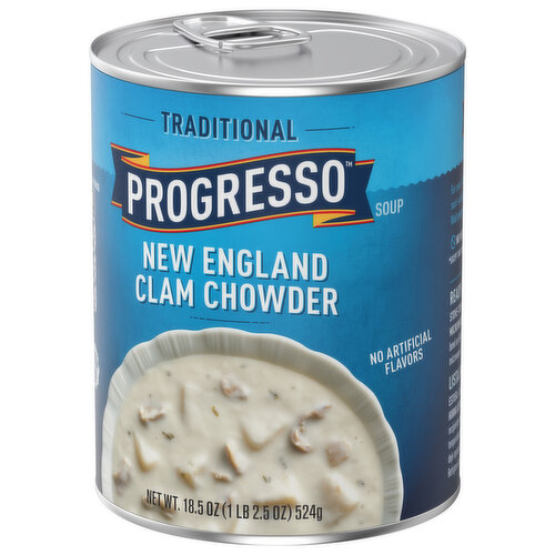 Progresso Soup, New England Clam Chowder, Traditional