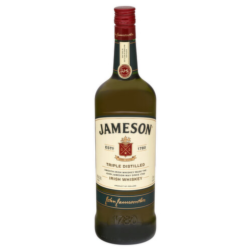 Jameson Whiskey, Irish, Triple Distilled