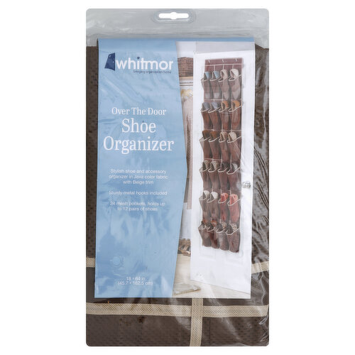 Whitmor Shoe Organizer, Over the Door