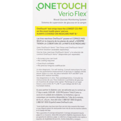 OneTouch Verio Flex Glucose Monitoring System (1)