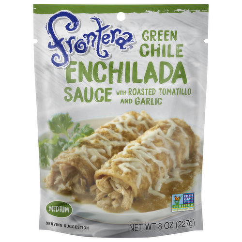 Frontera Enchilada Sauce, Green Chile, Medium