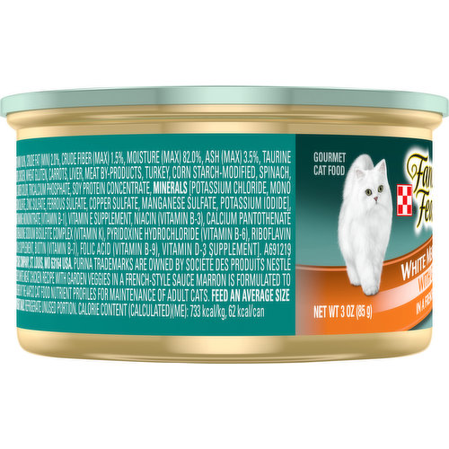 Fancy feast cat food nutrition online