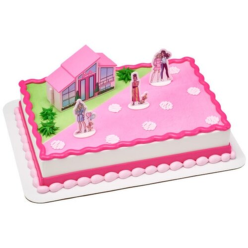 Cub Barbie Dreamhouse Sheet Cake