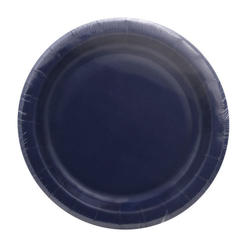 Sensations Performa Plates, Navy Blue, 6-7/8 Inch
